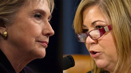 Democratic Representative Linda Sanchez emerged as one of former Secretary Clinton's biggest allies during her testimony in front of a Republican-led committee.